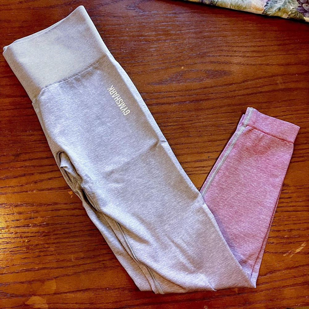 💖✨ GYMSHARK ADAPT OMBRÉ SEAMLESS LEGGINGS (SMALL) ✨💖 - Picture 2 of 4